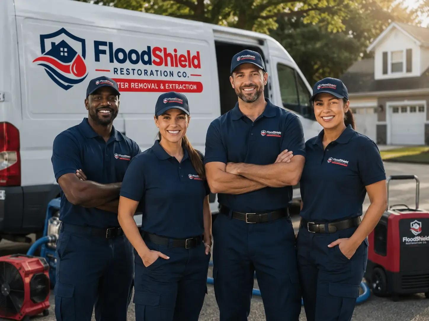 Flood Damage Restoration company in Mcdermott, OH